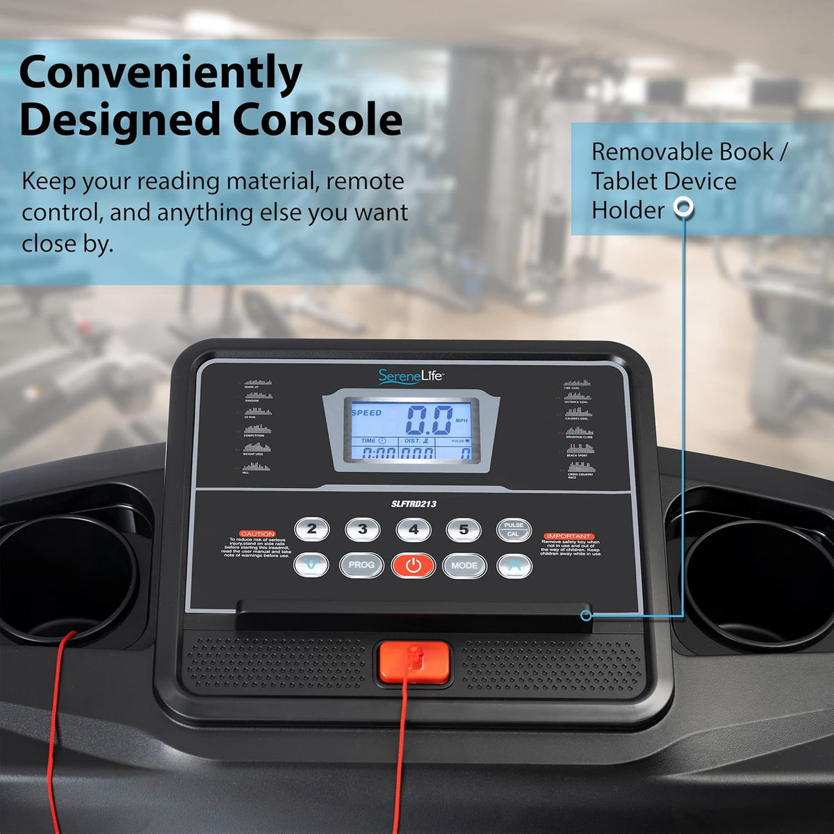 Folding Treadmill Exercise Running Machine - Electric Motorized Running Exercise Equipment for Apartment Home/Office Jogging Compact Folding Easy Assembly