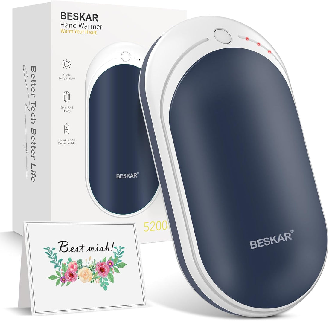 Rechargeable Hand Warmer, 5200Mah Electric Handwarmers