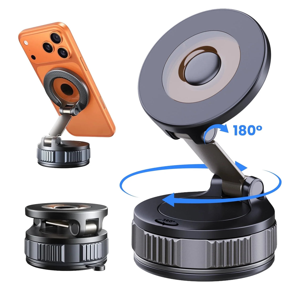 Phone Holders for Your Car -  Mag-Safe Car Mount - 360° Adjustable Phone Mount for Your Car Compatible for Iphone 17 Pro Max 16 15 14 13 12 Air Plus, Car Essentials Accessories