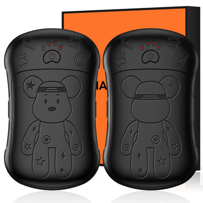 2-Pack Rechargeable Hand Warmer, 6000Mah Portable Reusable Hand Warmer with Double-Sided Heating, USB 2-In-1 Hand Warmer